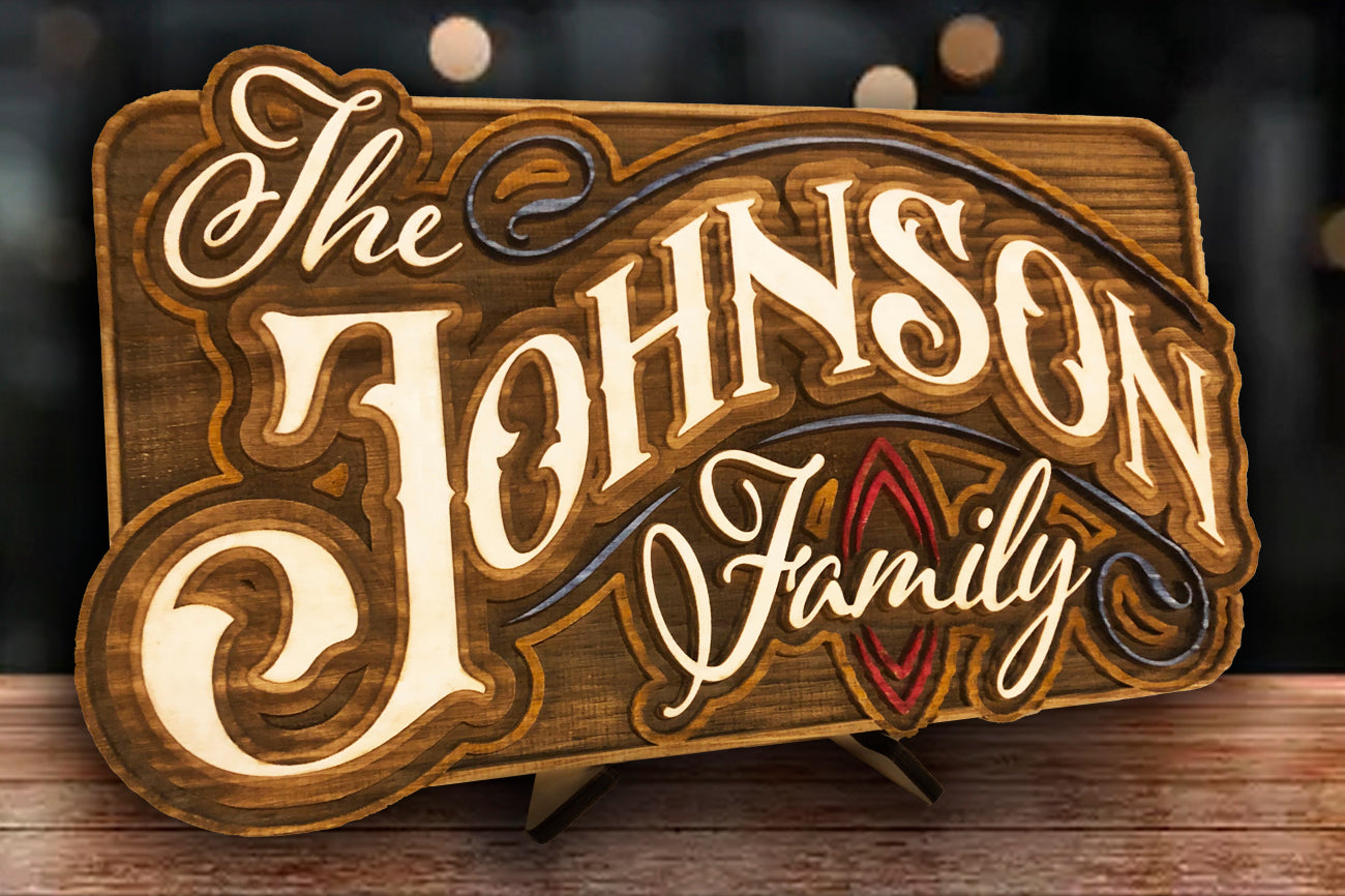 Custom Engraved Welcome Sign