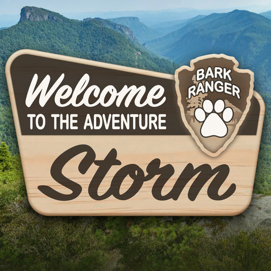 Bark Ranger Engraved Sign