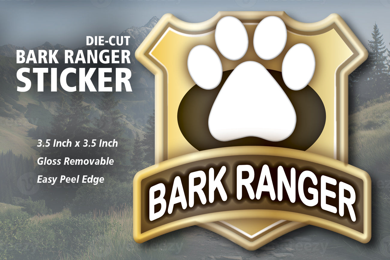 Bark Ranger Sticker