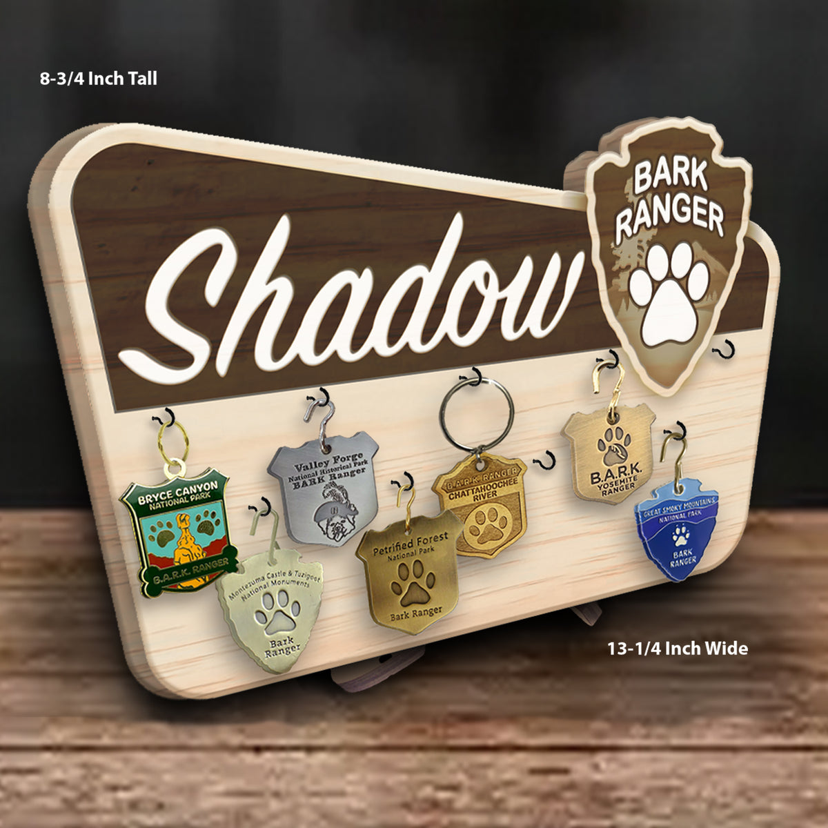 Bark Ranger Engraved Sign