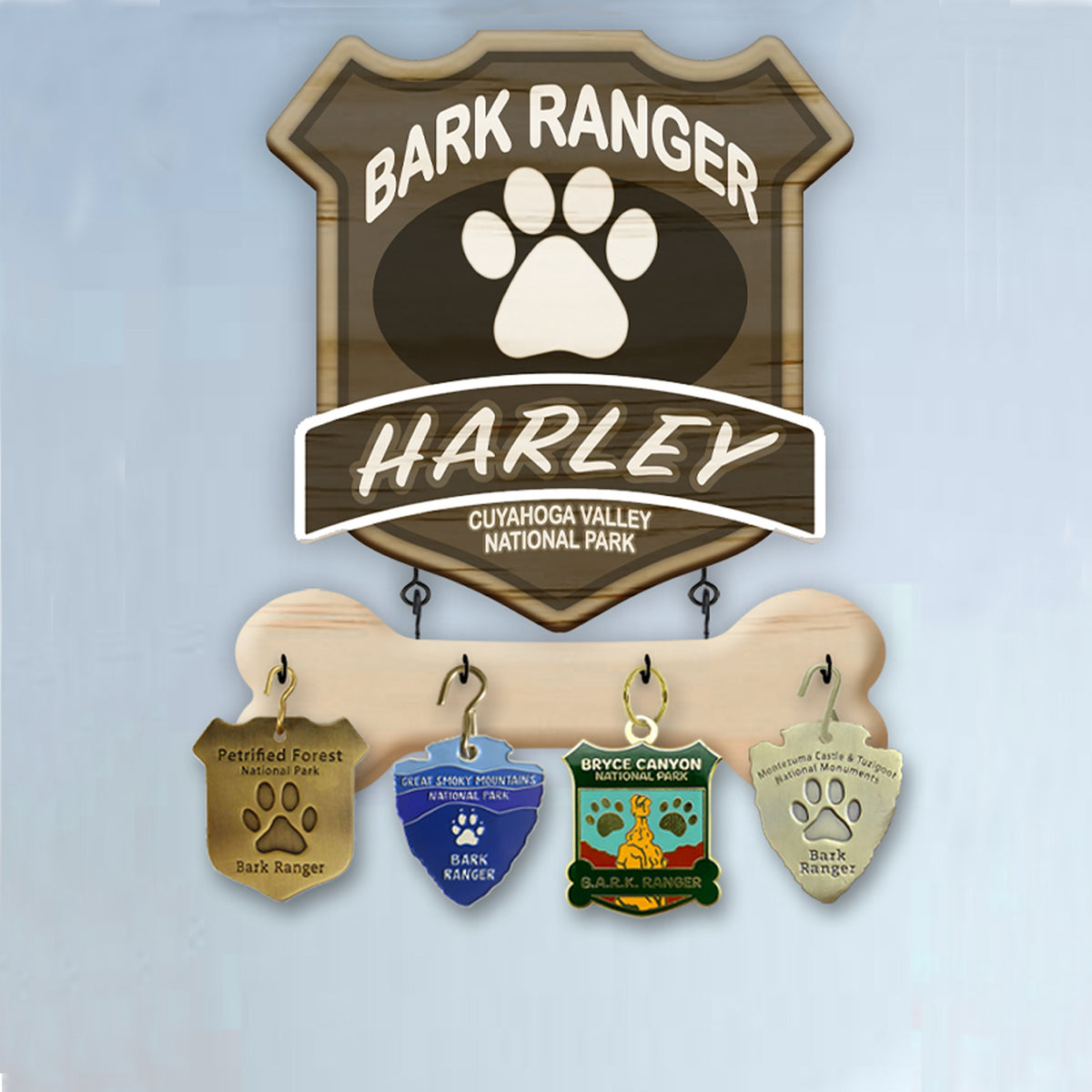 Bark Ranger Engraved Sign