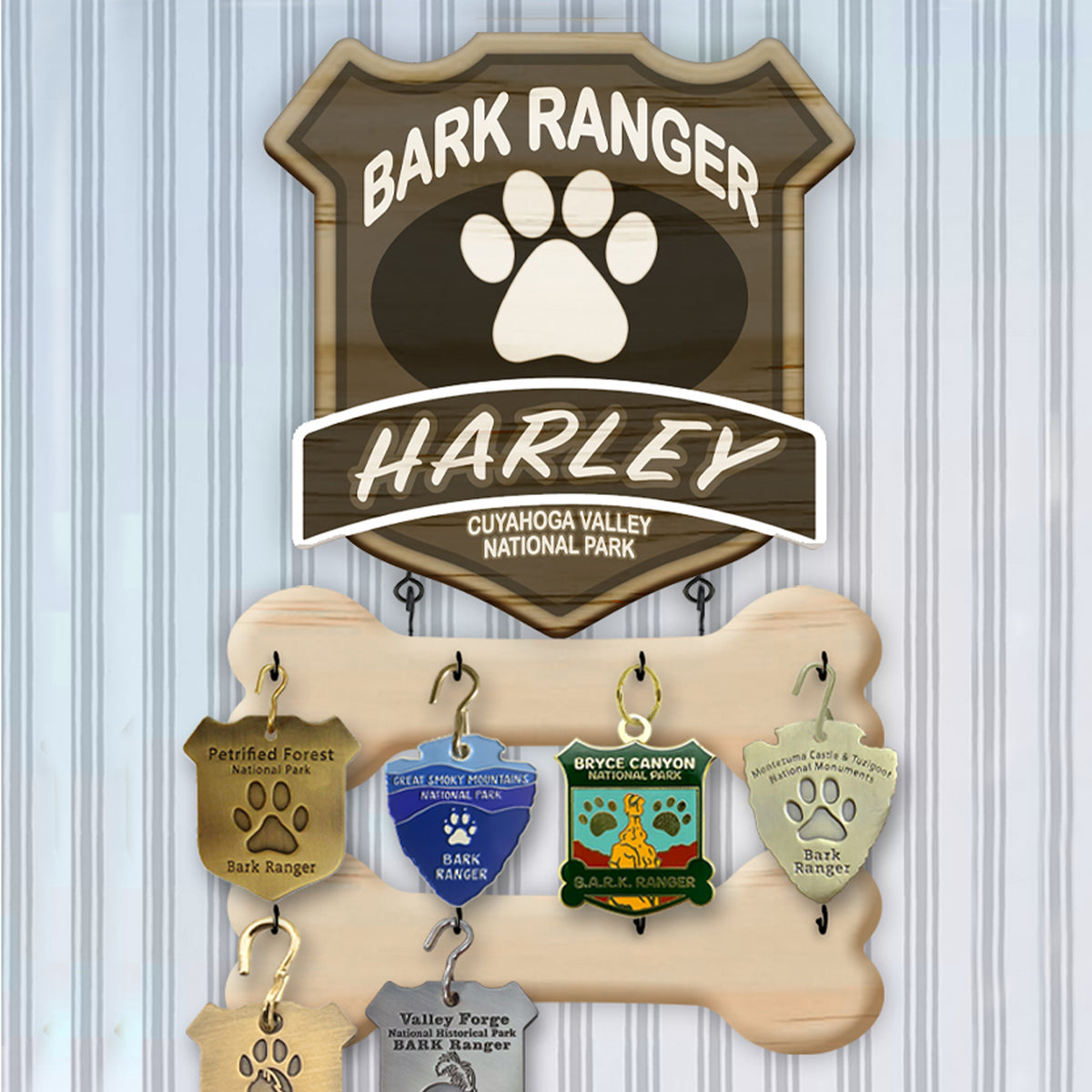 Bark Ranger Engraved Sign
