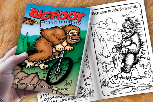 Bigfoot Coloring Book