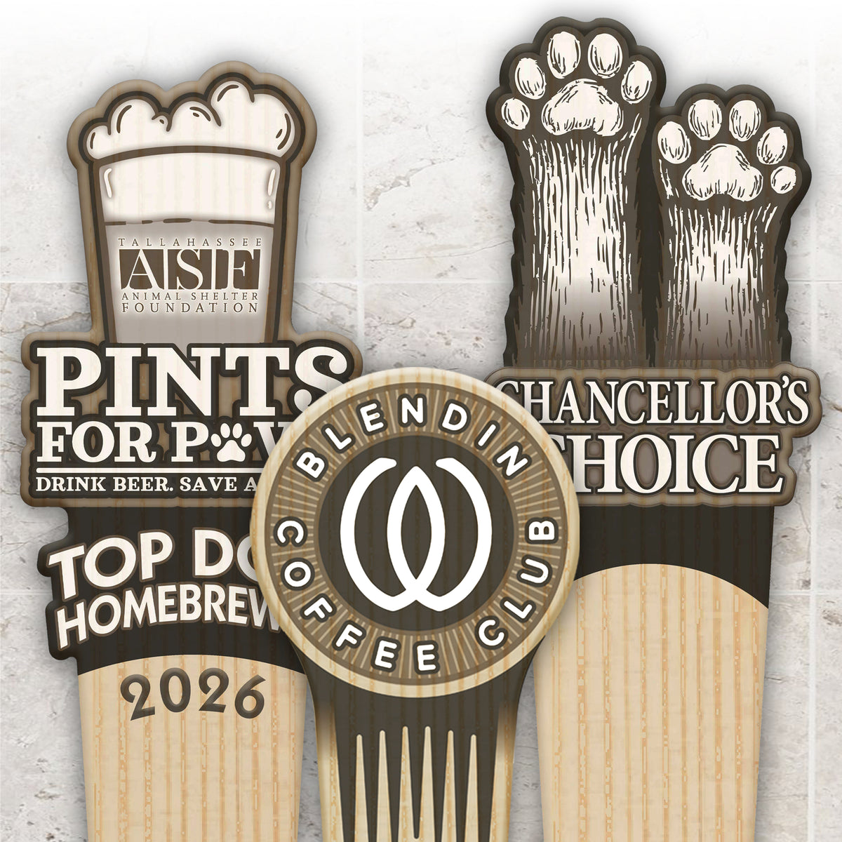 Custom Engraved Logo Tap Pull