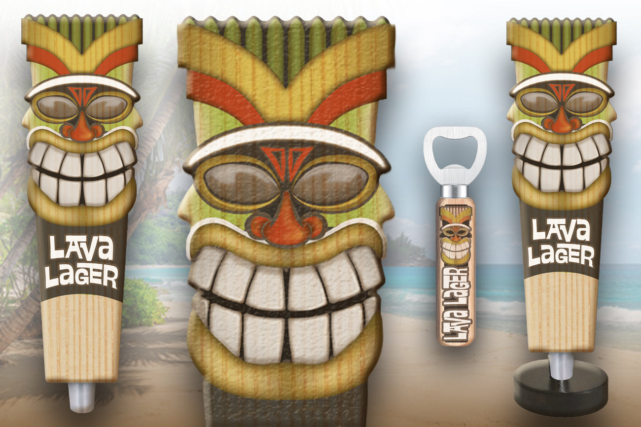 Personalized Tiki Tap Pull